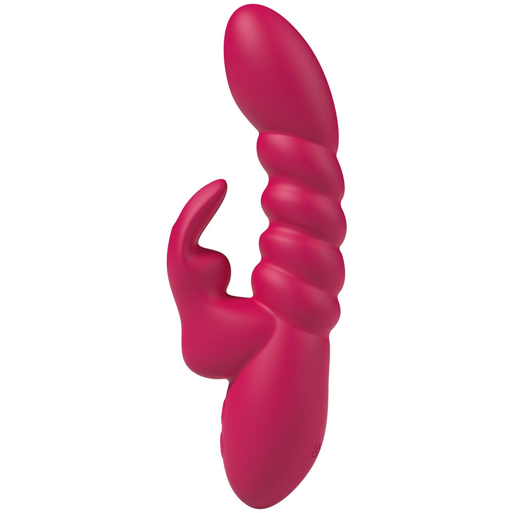 Party Up BRYNLYN - Pink - Pink 18.2 cm USB Rechargeable Rabbit Vibrator