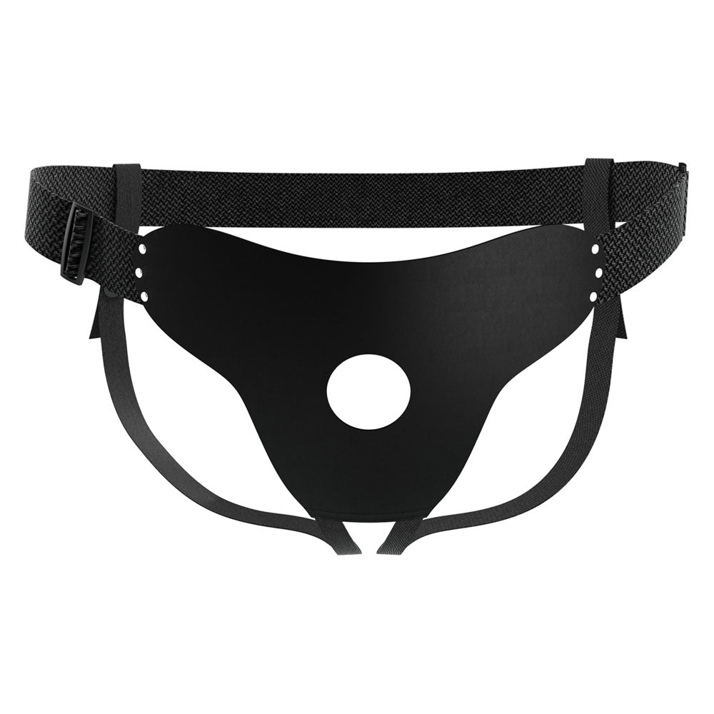 Party Up NICK Strap-On Harness - Black Adjustable Strap-On Harness (No Probe Included)