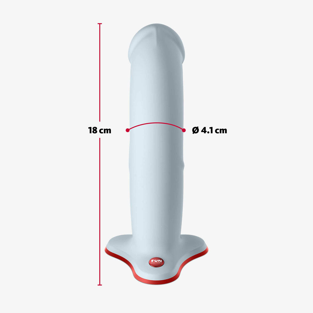 Fun Factory THE BOSS STUB dove blue - Dove Blue 17.9 cm Dildo