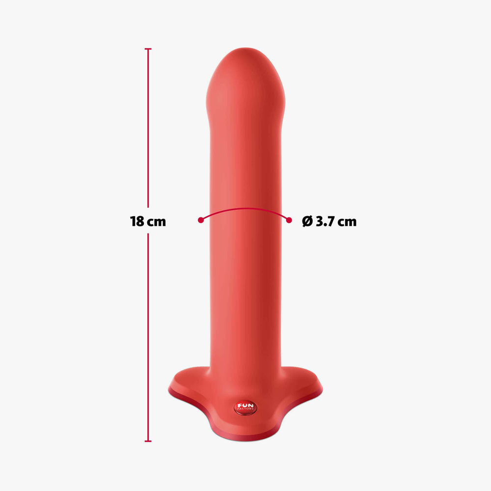 Fun Factory MAGNUM flashy coral - Coral Orange 18.3 cm Dildo