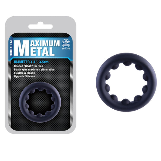 Maximum Metal - Black 35 mm Cock Ring