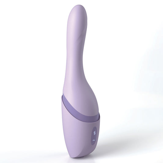 JimmyJane Hello Bang - Purple 27 cm USB Rechargeable Warming & Thrusting Vibrator
