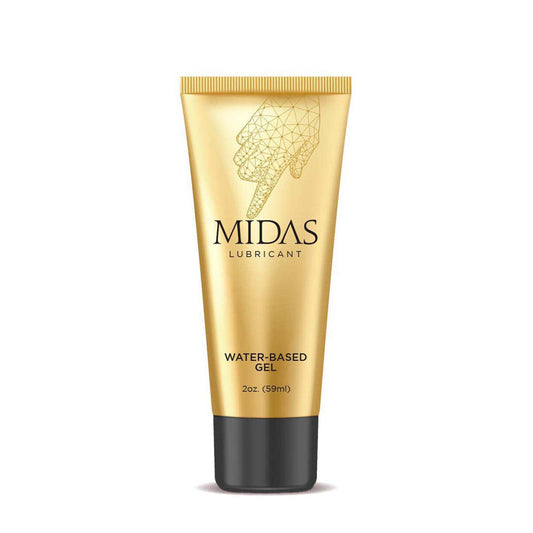 Midas Water Based Gel - Water Based Gel Lubricant - 59 ml Tube