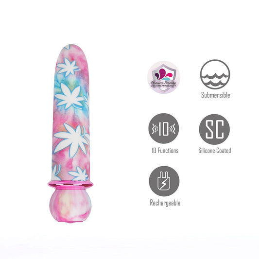 Maia JAGUAR 420 Tie Die - 420 Tie Die 10.1 cm USB Rechargeable Bullet