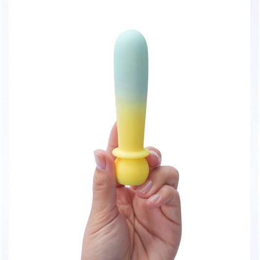 Maia SYMBA - Yellow - Yellow 10.8 cm USB Rechargeable Powerful Bullet