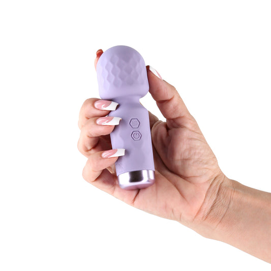 Lust-n-Dreams - Salsa - Lavender - Lavender 11.5 cm USB Rechargeable Mini Massage Wand