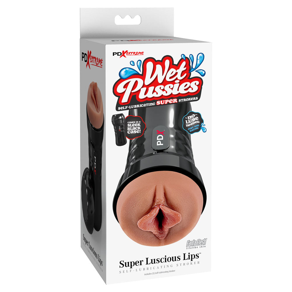 PDX Extreme Wet Pussies - Super Luscious - Brown Vagina Stroker
