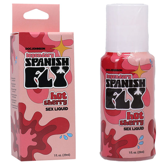 Spanish Fly Sex Liquid - Hot Cherry - Aphrodisiac Enhancer - 29 ml Bottle