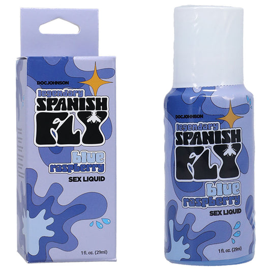 Spanish Fly Sex Liquid - Blue Raspberry - Aphrodisiac Enhancer - 29 ml Bottle