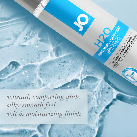 JO H2O Original Lube - 240 mL - Water Based Lubricant - 240 ml Bottle