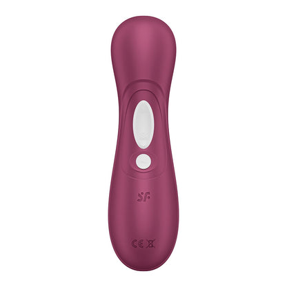 Satisfyer Pro 2 Generation 3 - Wine Red - Wine Red Touch-Free USB-Rechargeable Clitoral Stimulator