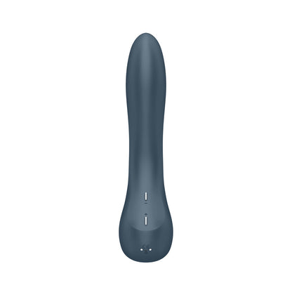 Satisfyer G-Spot Wave 4 - Dark Blue 21 cm USB Rechargeable Vibrator with Robotic G-Spot Stimulation