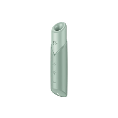Satisfyer Naughty Kiss - Mint Green USB Rechargeable Air Pulse Stimulator