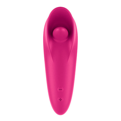 Satisfyer Tongue Master - Pink 14.4 cm USB Rechargeable Flicking Clitoral Stimulator