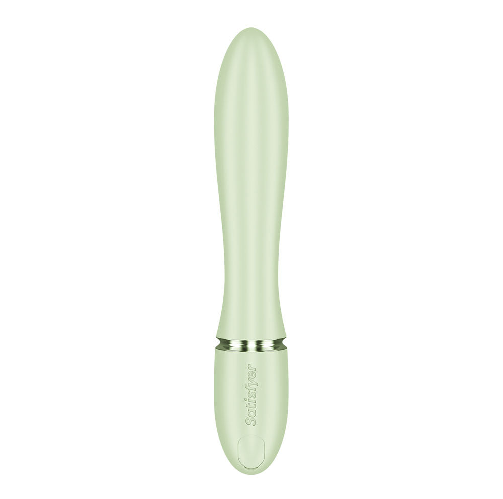 Satisfyer Pearl Bunny 2 - Light Green - Light Green 21.5 cm USB-C Rechargeable Rabbit Vibrator