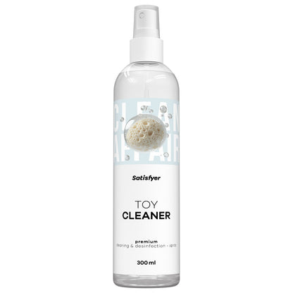 Satisfyer Toy Cleaner 300 ml - Misting Toy Cleaner - 300 ml Spray Bottle
