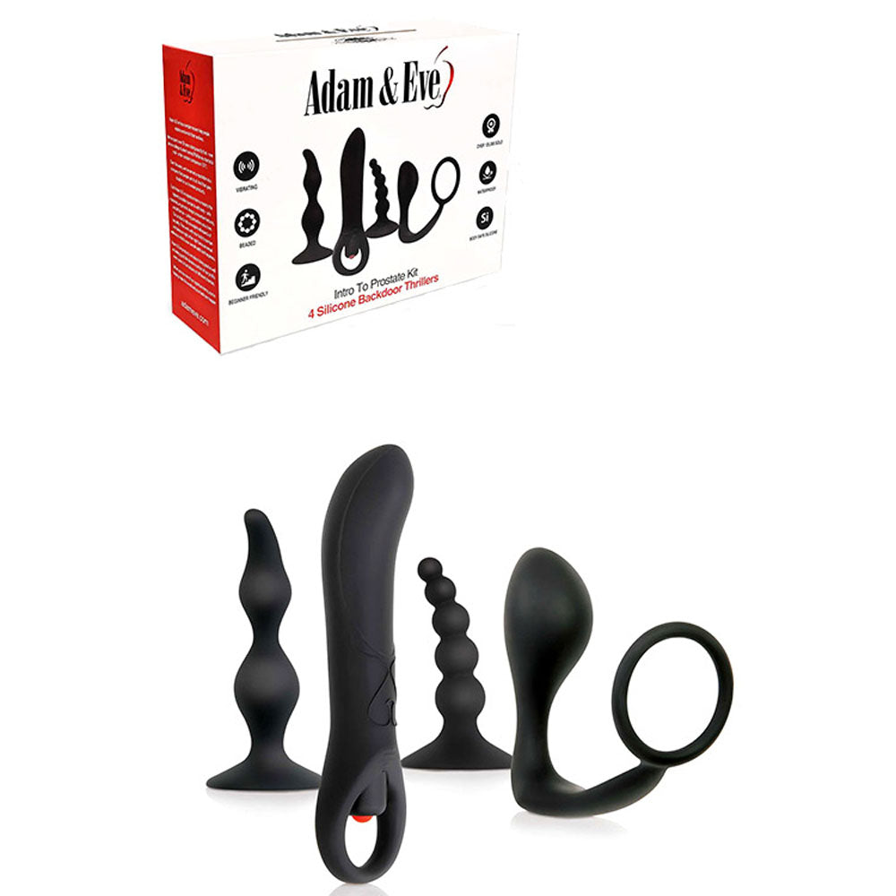 Adam & Eve INTRO TO PROSTATE KIT - 4 Piece Kit