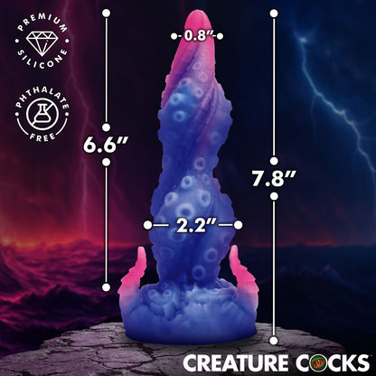 Creature Cocks Krakenar - Purple/Pink 19.8 cm Silicone Tentacle Fantasy Dildo