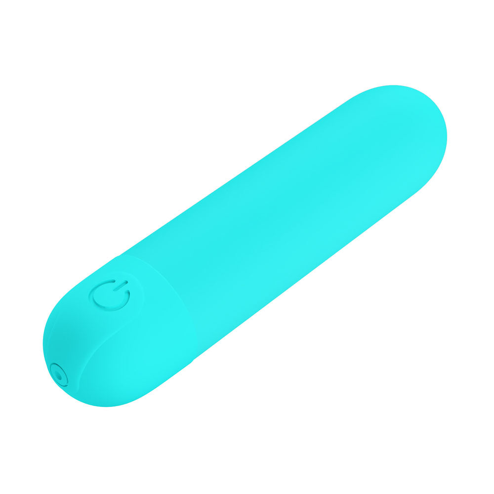 Party Up HARRY Mini Bullet - Teal - Teal 8 cm USB Rechargeable Bullet