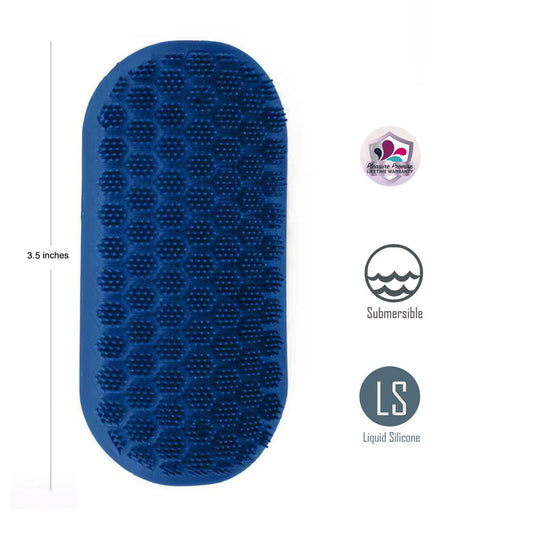 Maia MADDOX - Blue Textured Stroker Sleeve