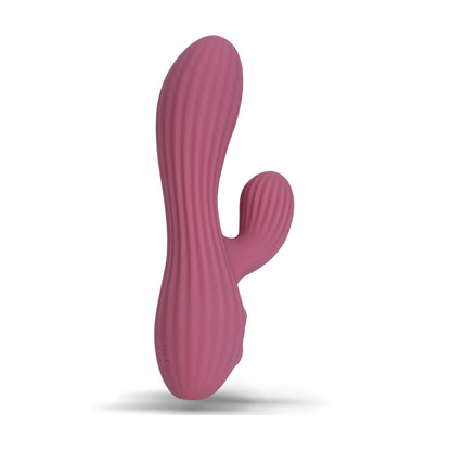 Maia SEDONA - Purple 15.2 cm USB Rechargeable Dual Vibrator