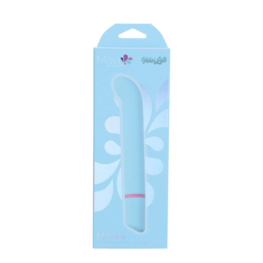 Maia MARNI - Blue 17.1 cm USB Rechargeable Vibrator