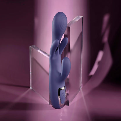 Evolved BOW DOWN - Purple USB Rechargeable Rabbit Vibrator