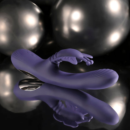 Evolved WINGS OF FRENZY - Purple USB Rechargeable Butterfly Vibrator