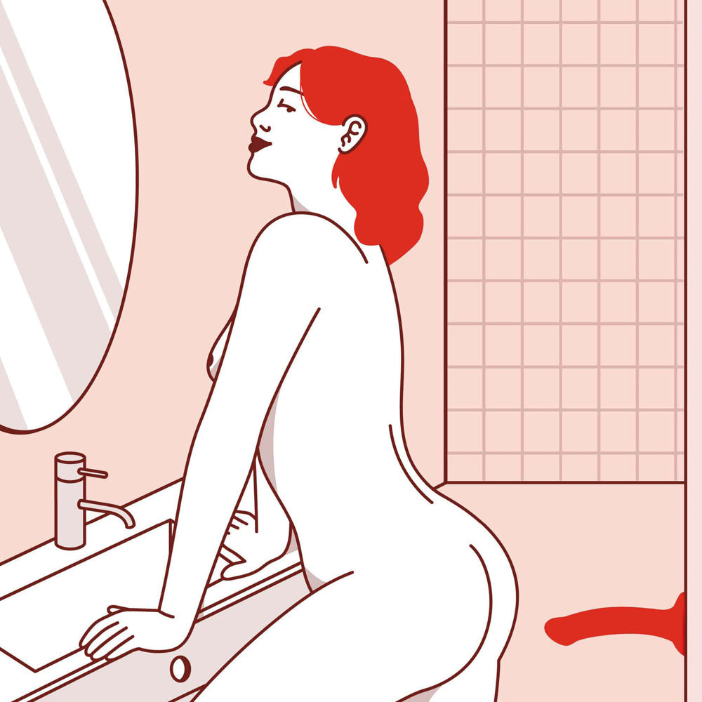 Fun Factory MAGNUM flashy coral - Coral Orange 18.3 cm Dildo