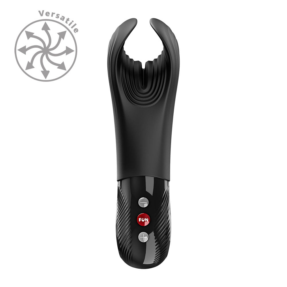 Fun Factory MANTA Black - USB-C Rechargeable Unisex Vibrator