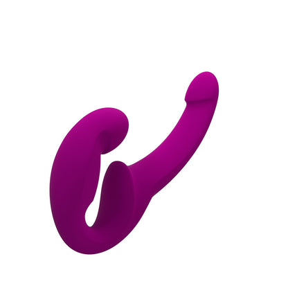 Fun Factory SHARE LITE Blackberry - Blackberry Strapless Strap-On