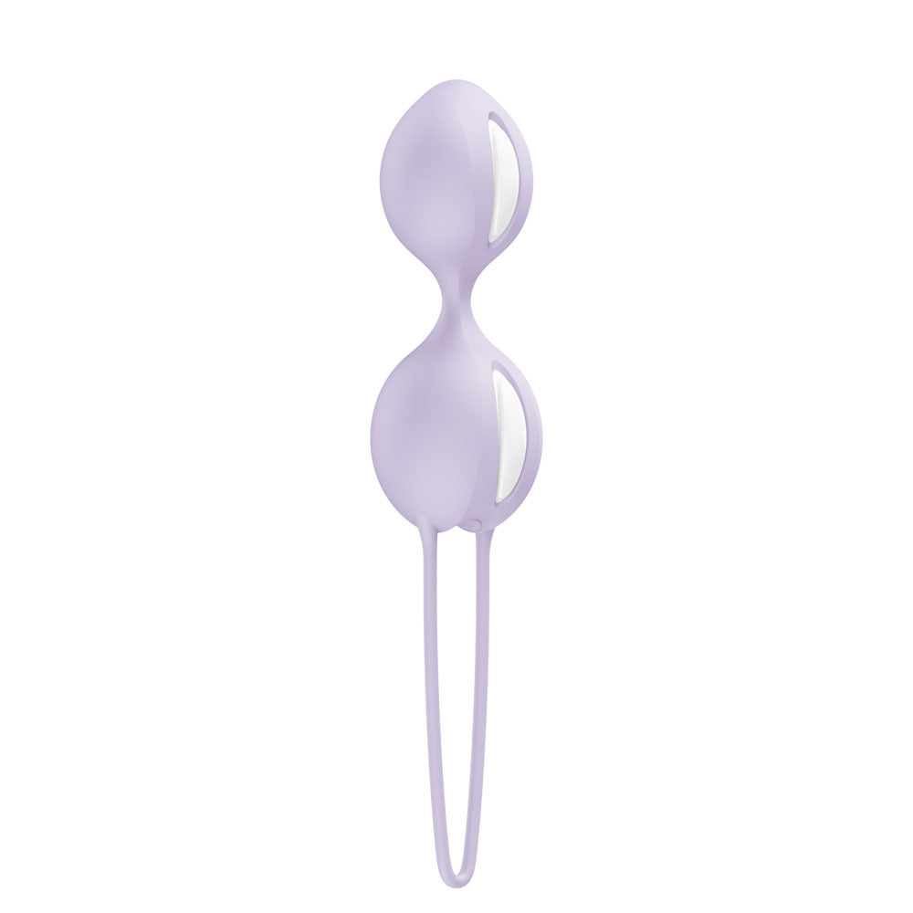 Fun Factory SMARTBALLS DUO Purple - Purple Weighted Kegel Balls