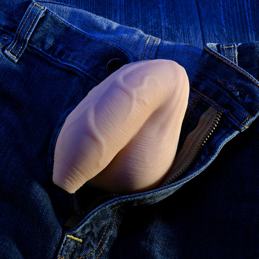 Gender X THE UNCIRCUMCISED PACKER - Light - Flesh 11.5 cm Packer