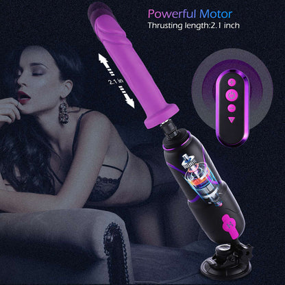 Hismith Pro Traveler 2.0 - Mains Powered Portable Sex Machine with App Control and Remote