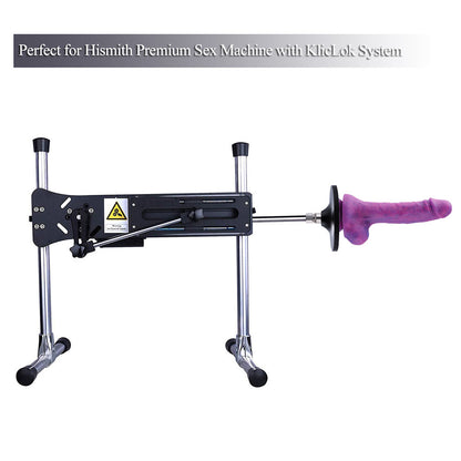 Hismith 3.5 Inch Suction Cup Dildo Adapter - Universal Dildo with Suction Base KlicLok Adapter for Hismith Sex Machines