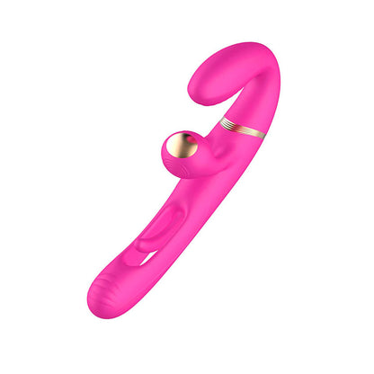 Adam & Eve ORGAZ-OHH-MATIC - Pink 23.5 cm USB Rechargeable Strapless Strap-On with Remote