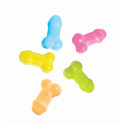 Suck A Bag Of Sour Dicks Counter Display - Sour Fruit Flavoured Lollies - Counter Display of 100 Party Packs