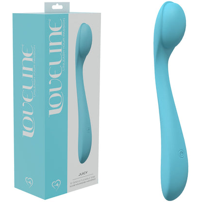 LOVELINE Juicy - Blue 21.5 cm USB Rechargeable Vibrator