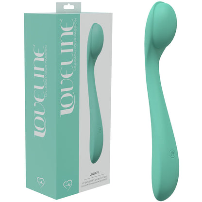 LOVELINE Juicy - Green 21.5 cm USB Rechargeable Vibrator