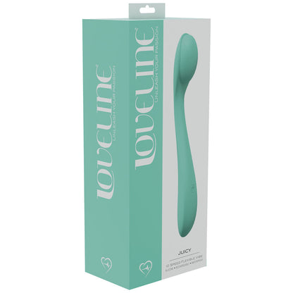 LOVELINE Juicy - Green 21.5 cm USB Rechargeable Vibrator