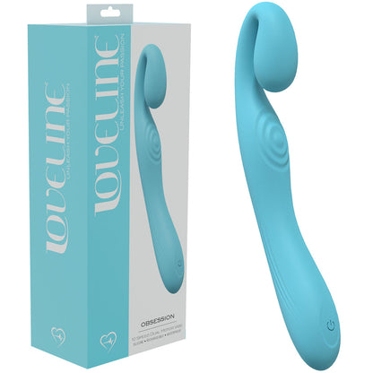 LOVELINE Obsession - Blue 18.4 cm USB Rechargeable Vibrator