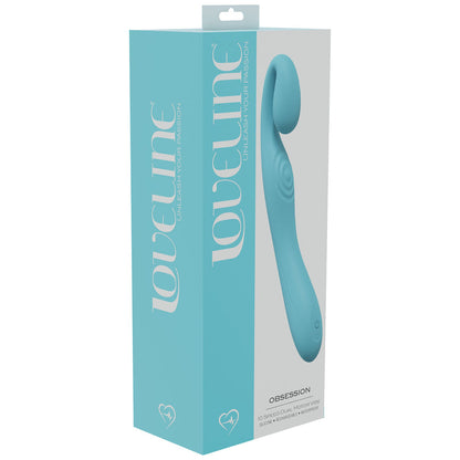 LOVELINE Obsession - Blue 18.4 cm USB Rechargeable Vibrator