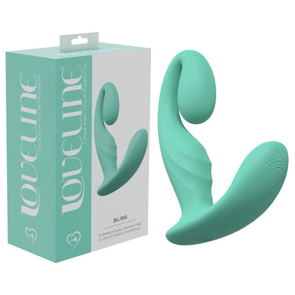 LOVELINE Bliss - Green 11.5 cm USB Rechargeable Vibrator