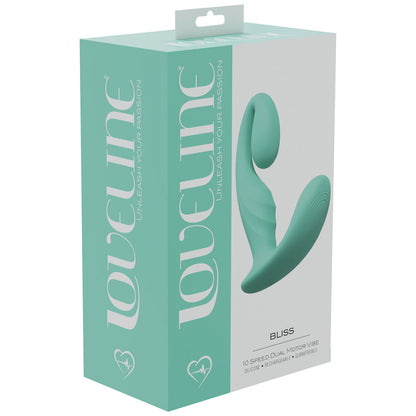 LOVELINE Bliss - Green 11.5 cm USB Rechargeable Vibrator