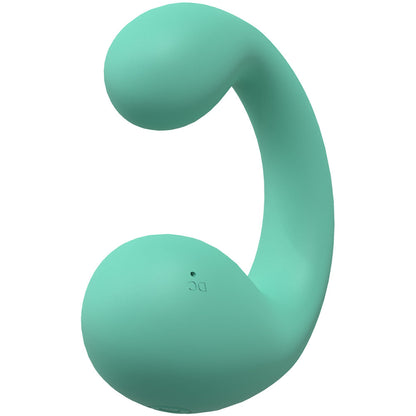 LOVELINE Playful - Green 8.5 cm Dual Vibrator