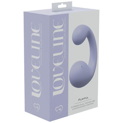 LOVELINE Playful - Lavender 8.5 cm Dual Vibrator