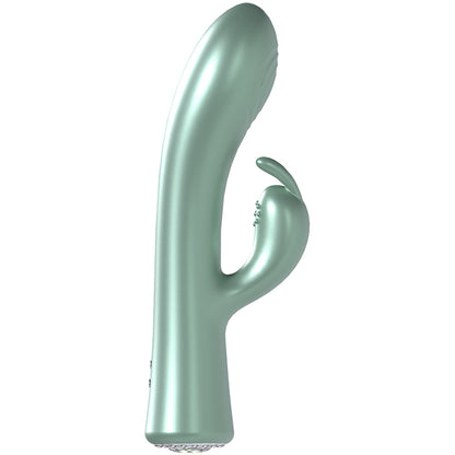 LOVELINE La Perla I - Pearlescent Green 19.2 cm USB Rechargeable Rabbit Vibrator
