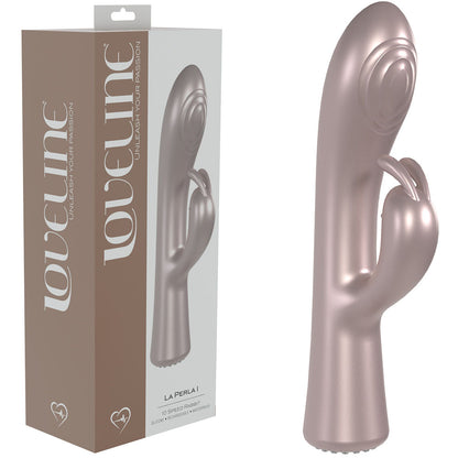 LOVELINE La Perla I -Pearlescent Pink 19.2 cm USB Rechargeable Rabbit Vibrator