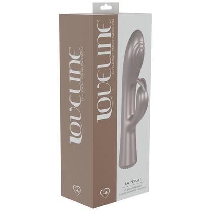 LOVELINE La Perla I -Pearlescent Pink 19.2 cm USB Rechargeable Rabbit Vibrator