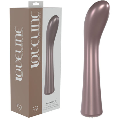 LOVELINE La Perla III - Pearlescent Pink 19.2 cm USB Rechargeable Vibrator